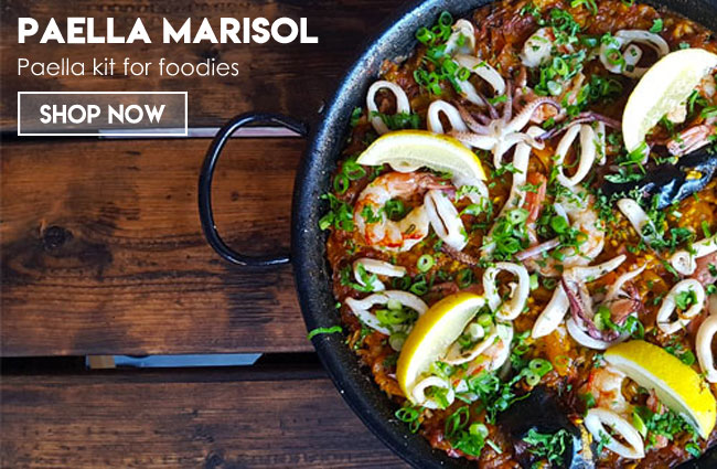 Paella DIY kit for foodies